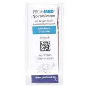 PM Spiralbürste am langen Draht zyl.3 mm 10 St