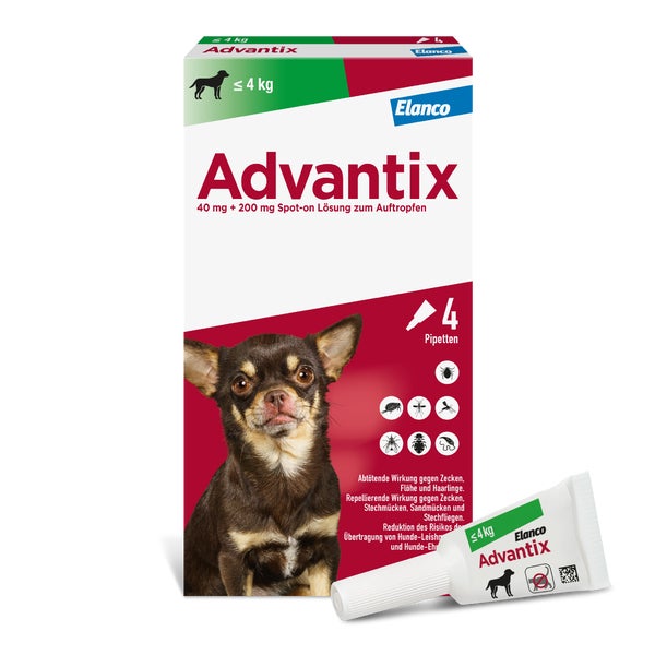 Advantix 40 Hund 4 St