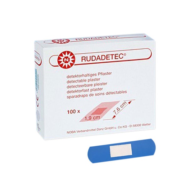 Rudadetec Detektierb.pflaster Steril 25x 100 St