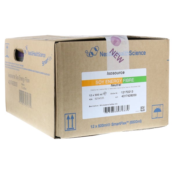 Isosource Energy Fibre Soja neutral Smar 12X500 ml