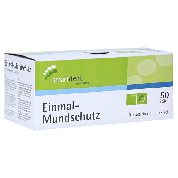 OP-Mundschutz blau mit Gummibändern 50 St