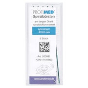 Pm Spiralbürste Am Langen Draht Zyl.8 Mm 5 St
