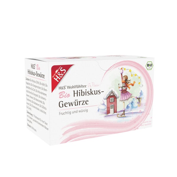 H&S Wintertee Bio Hibiskus-Gewürze Filte 20X2,5 g