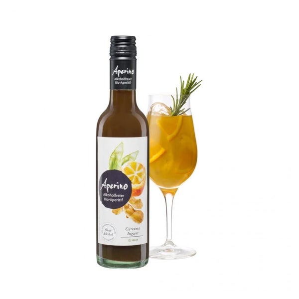 Aperino Bio-aperitif Alk.fr.curcuma-ingwer Salus 370 ml