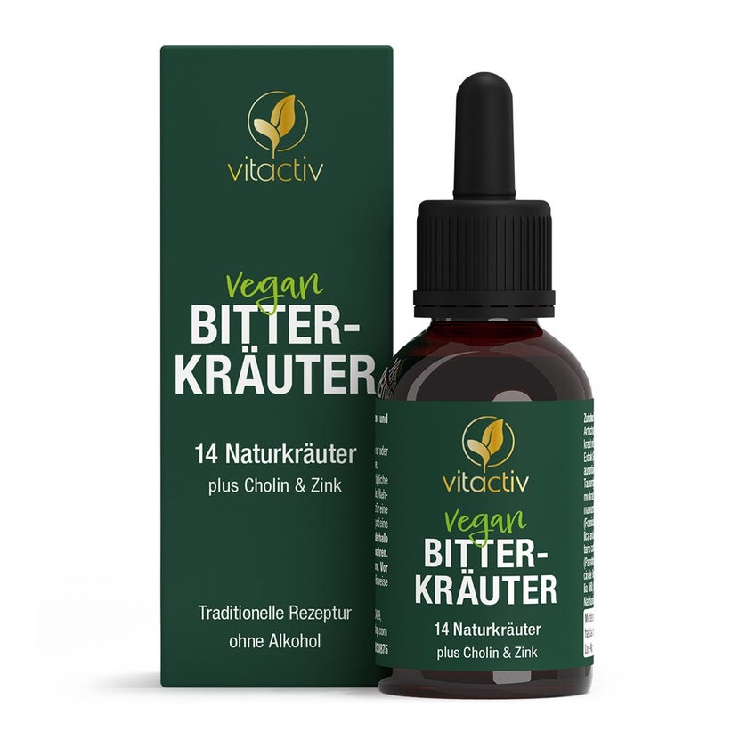 Vitactiv BITTERKRÄUTER – ohne Alkohol 50 ml