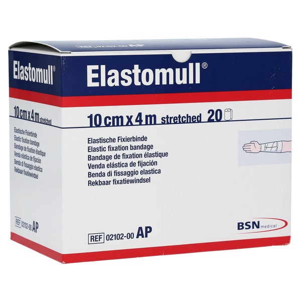 Elastomull 10 cmx4 m elast.Fixierb.2102 20 St