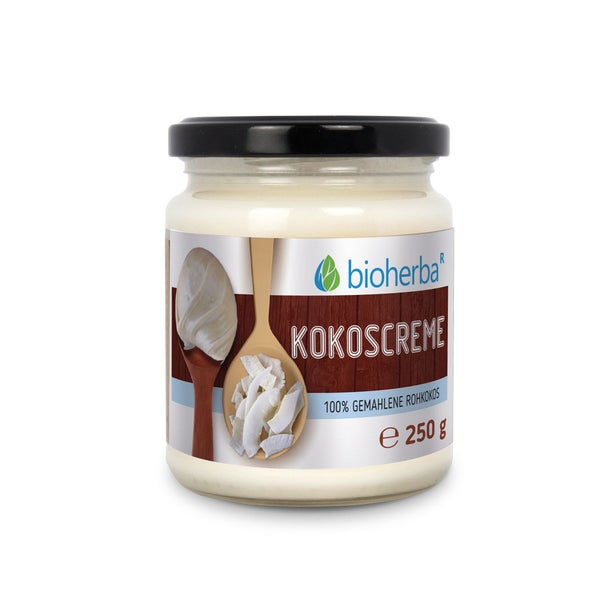 Bioherba Kokoscreme 100 % gemahlenes Rohkokos 250 g