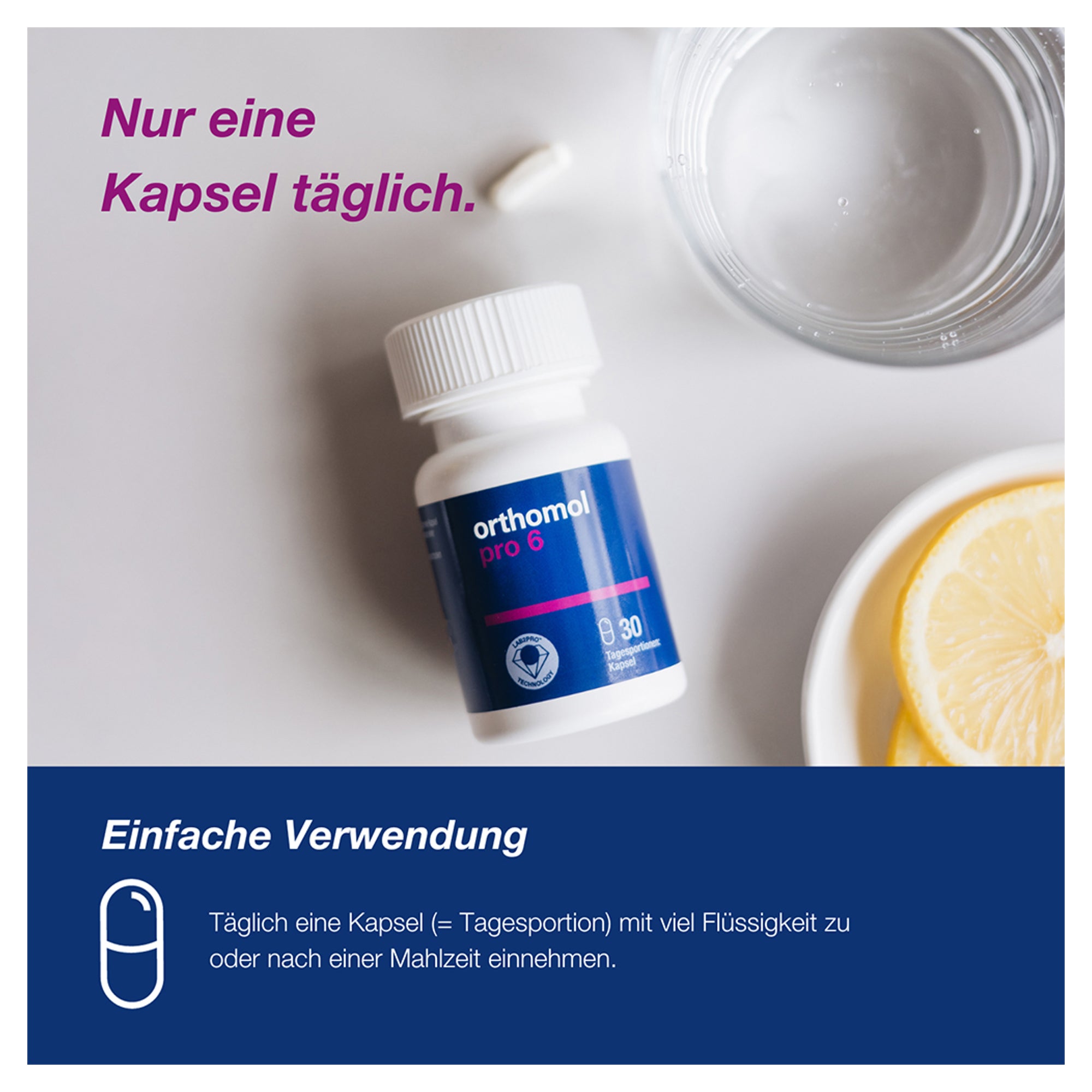 ORTHOMOL pro 6 Kapseln online kaufen medpex