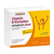 Vitamin B-Komplex ratiopharm direkt - mit 8 B-Vitaminen 20 St