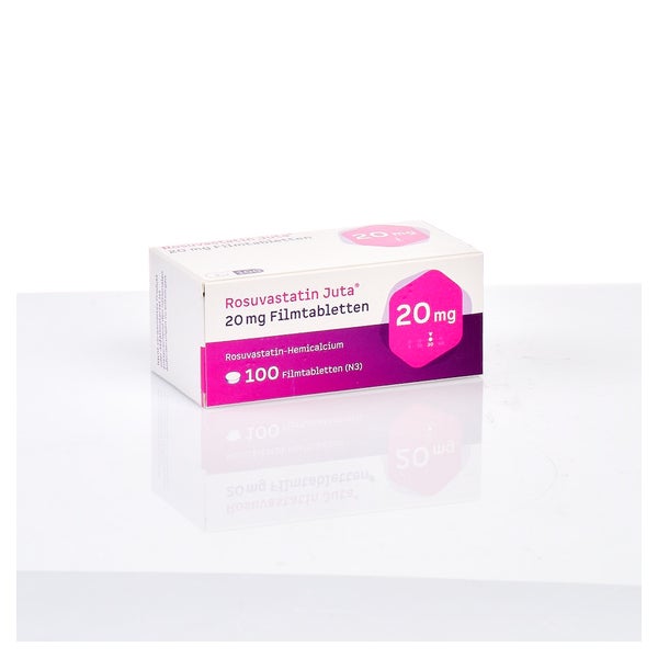 Rosuvastatin Juta 20 mg Filmtabletten 100 St