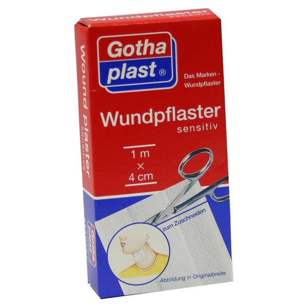 Gothaplast Wundpflaster sensitiv 1mx4cm 1 St