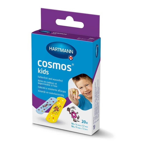Hartmann Cosmos kids Kinderpflaster, Tiermotive, wasserdicht 20 St