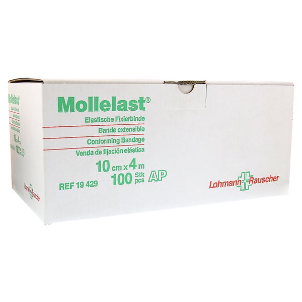 Mollelast Binden 10 cmx4 m weiß lose 100 St