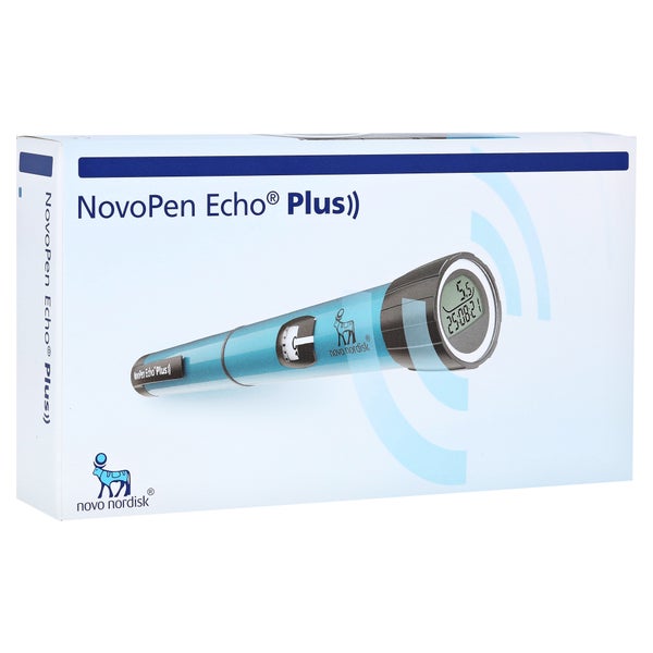 Novopen Echo Plus Injektionsgerät blau 1 St
