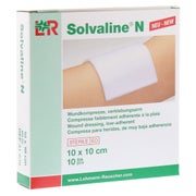 Solvaline N Kompressen 10x10 cm steril 10 St