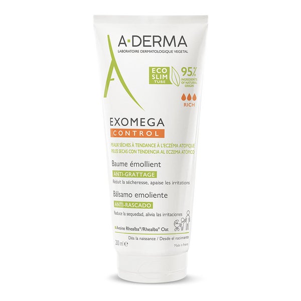 A-Derma EXOMEGA Control Rückfettender Balsam 200 ml