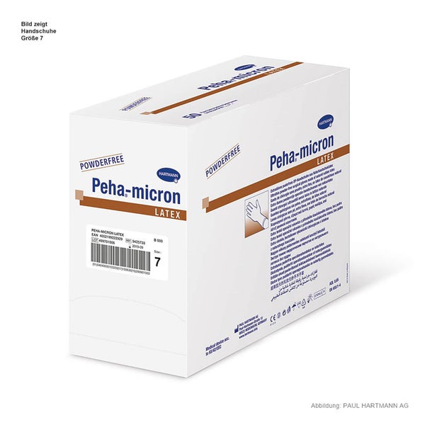 Hartmann Peha-micron latex OP-Handschuhe powderfree, steril, Gr. 7 (50 Paar) 50X2 St