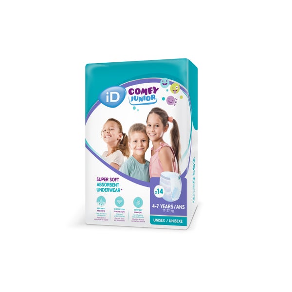 ID Comfy Junior Pants 4-7 Jahre 14 St