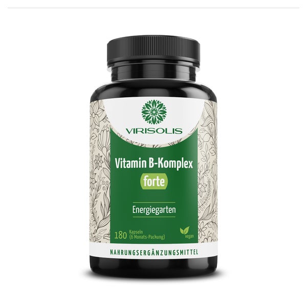 VIRISOLIS Vitamin B-Komplex FORTE 6-Monate - vegan 180 St