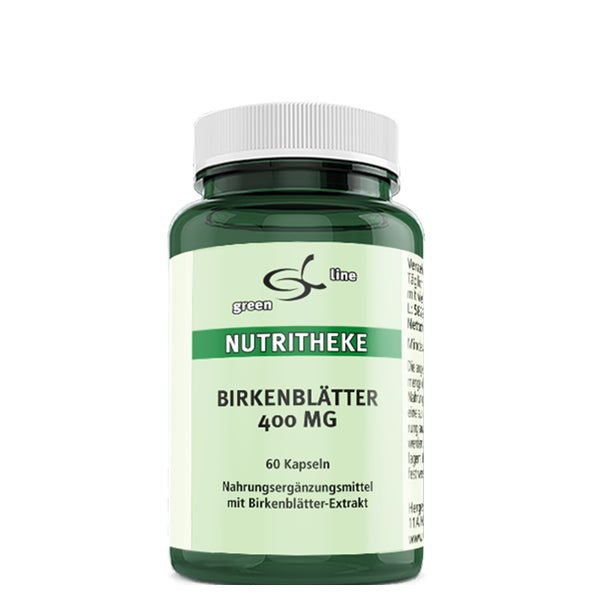 Birkenblätter 400 mg Kapseln 60 St