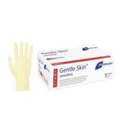 Produktabbildung: Meditrade Gentle Skin sensitive Einmalhandschuhe Latex 100 Stück - L 100 St