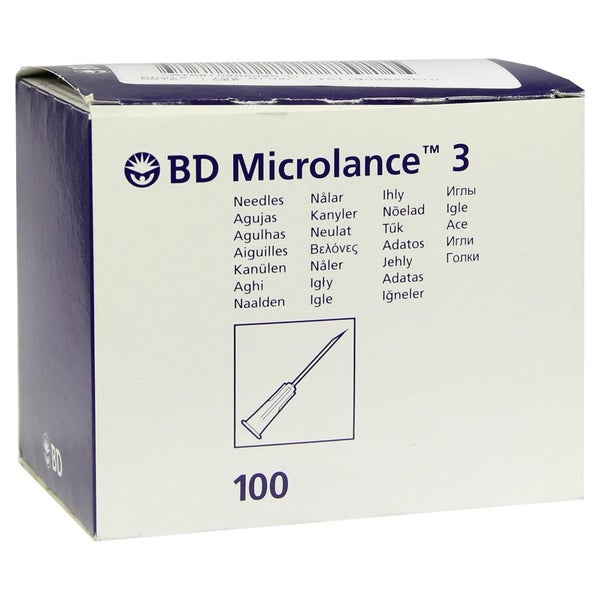 BD Microlance Kanüle 26 G 1/2 Insul.0,45 100 St