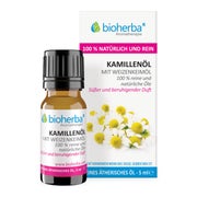 Bioherba Kamillenöl mit Weizenkeimöl 100 % Reine 5 ml