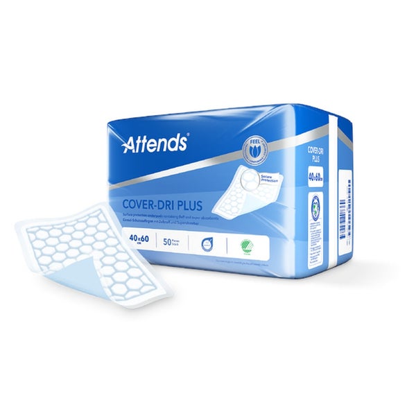 Attends Cover-Dri Plus Schutzunterlagen 40 x 60 cm 6X50 St