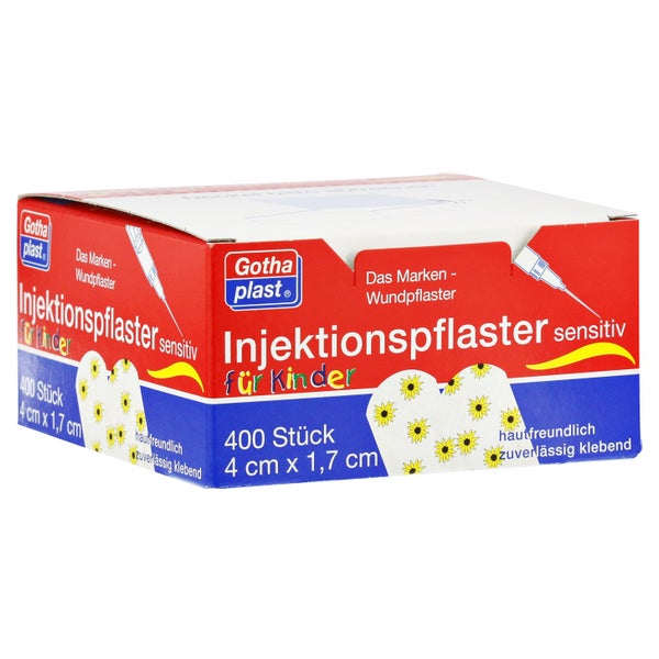 Gothaplast Injektionspfl.kinder Blume 1, 400 St