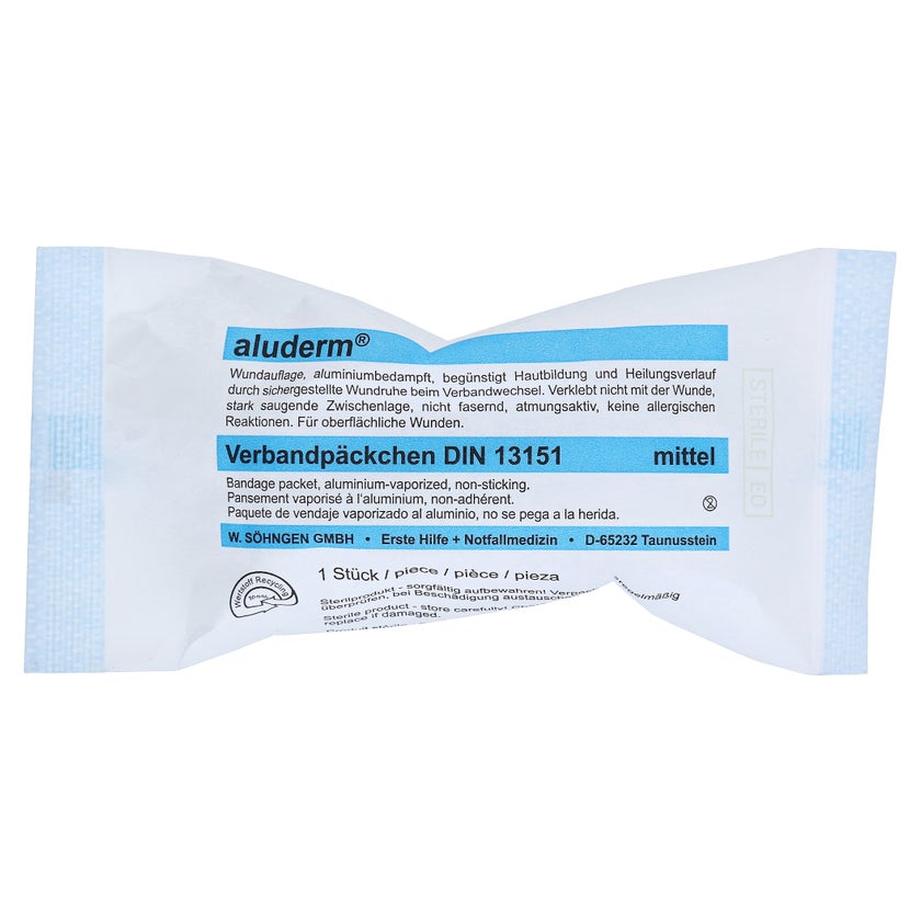 Aluderm Verbandpäckchen Mittel 1 St