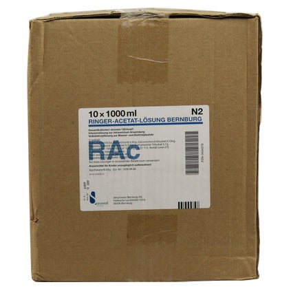 Ringer Acetat Lösung PE-Flasche 10X1000 ml günstig kaufen | medpex