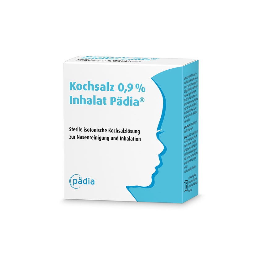 Kochsalz 0,9% Inhalat Pädia 60X2,5 ml
