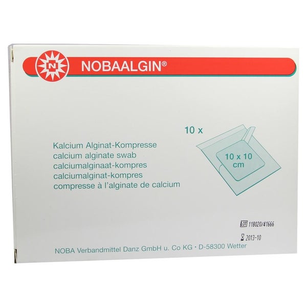 Nobaalgin Kompressen 10x10 cm steril 10 St