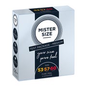 Mister Size «Medium (53-57-60)» Anprobierpackung Maßkondome (3 Kondome) 3 St