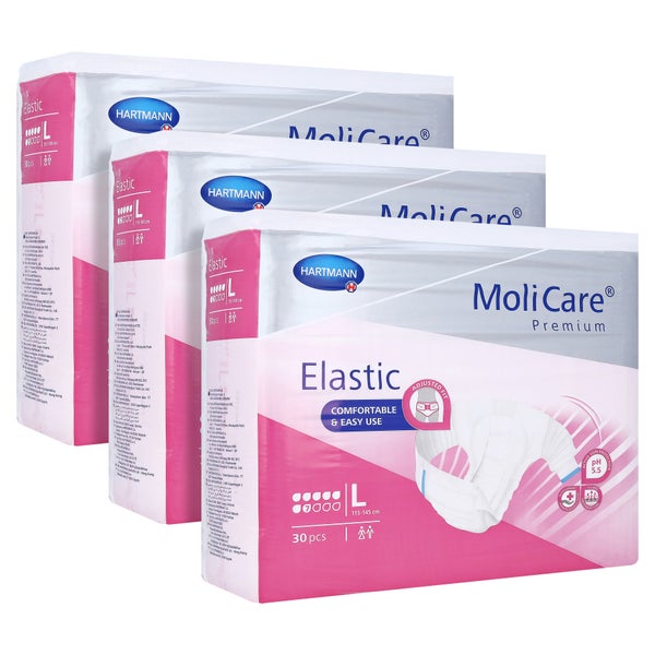 Molicare Premium Elastic Slip 7 Tropfen 3X30 St