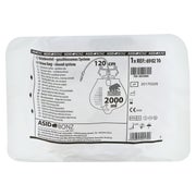 Asid Bonz UROSID 2000 S Urinbeutel, geschlossenes System, 120 cm Schlauch, Kreuzventil waagerecht 1 St