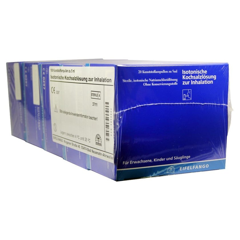 Isotonische Kochsalzlösung zur Inhalatio 100X5 ml
