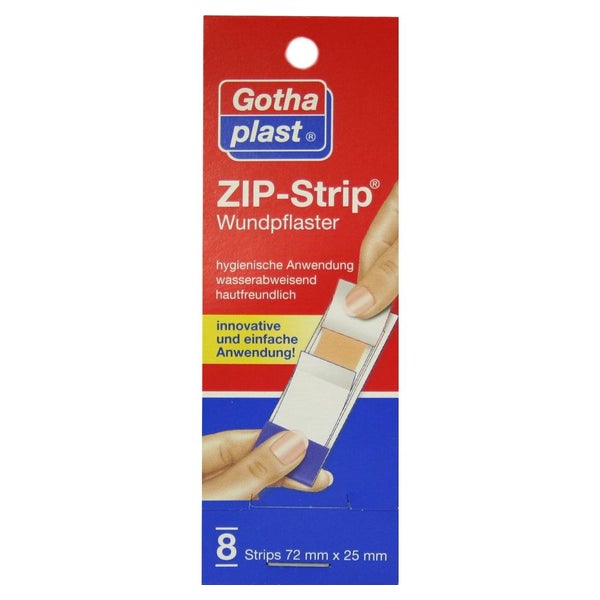 Zip-strip Wasserabweisend 25x72 mm 8 St