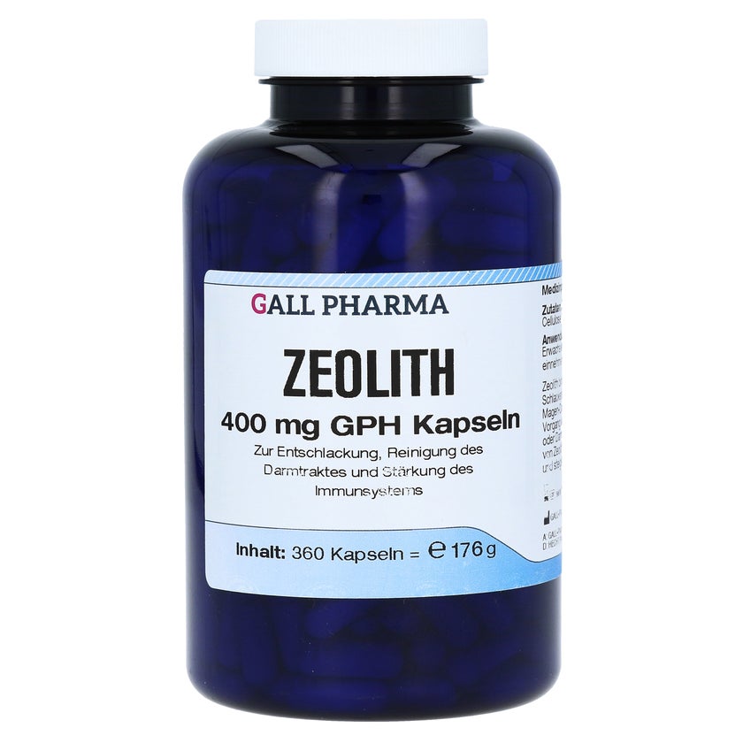 Zeolith 400 mg GPH Kapseln 360 St