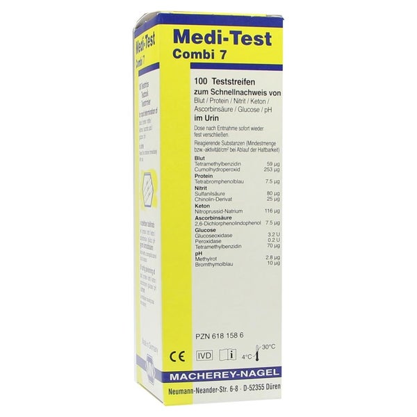 Medi-test Combi 7 Teststreifen 100 St
