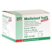 Mollelast haft Binden latexfrei 6 cmx20 1 St