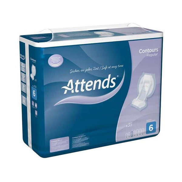 Attends Contours Regular 6 Vorlagen 4X35 St