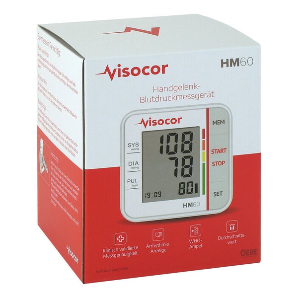 Visocor Handgelenk Blutdruckmessgerät HM 1 St