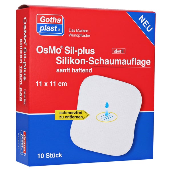 OSMO Sil-plus Silikon-schaumauflage 11x1 10 St