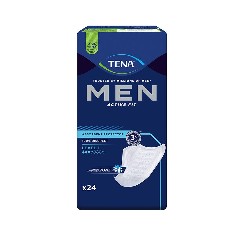 TENA Men Active Fit Level 1 Inkontinenzeinlagen 6X24 St