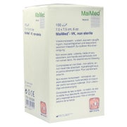 MaiMed Vlieskompressen unsteril 6- lagig 100 Stück - 7,5 x 7,5 cm 100 St