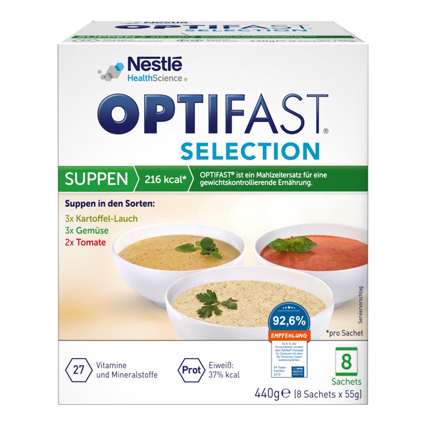 OPTIFAST Selection Suppen 8X55 g