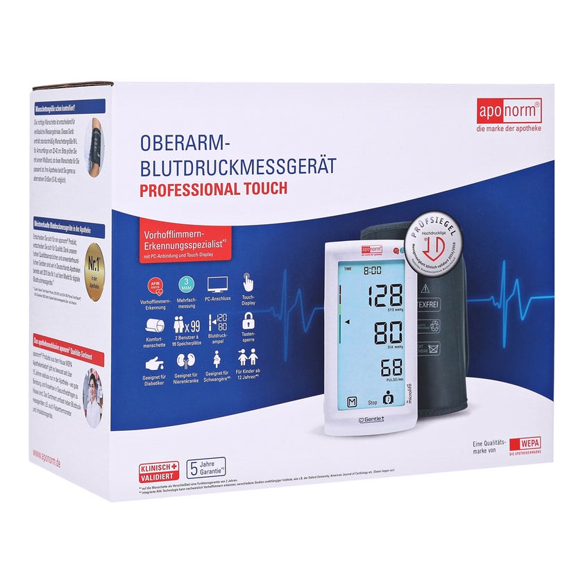 aponorm Professionell Touch Oberarm-Blutdruckmessgerät 1 St