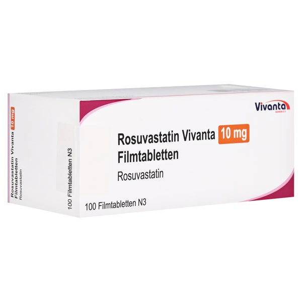 ROSUVASTATIN Vivanta 10 mg Filmtabletten 100 St