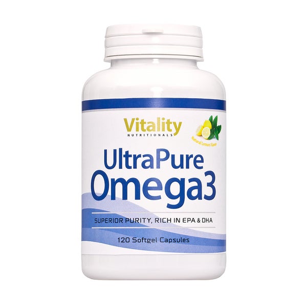 Ultrapure Omega 3 1000 mg mit 400 mg EPA + 300 mg DHA 120 St